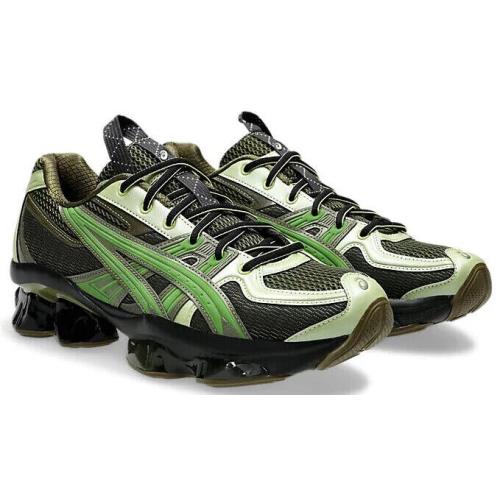 Mens Asics US5-S Gel-quantum Kinetic Moss Bamboo Mesh Running Shoes