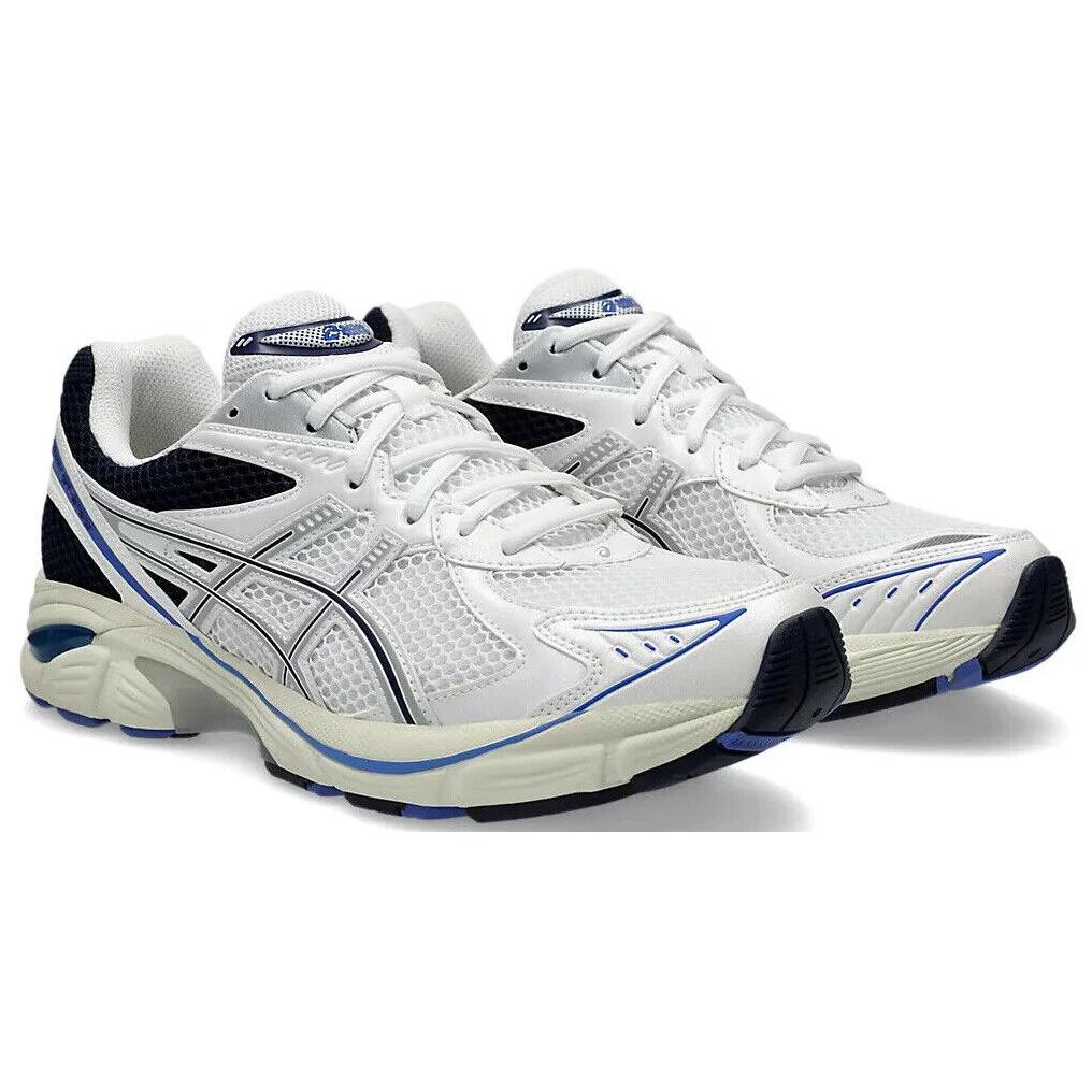 Womens Asics GT-2160 White Piedmont Grey Mesh Running Shoes Medium/Regular