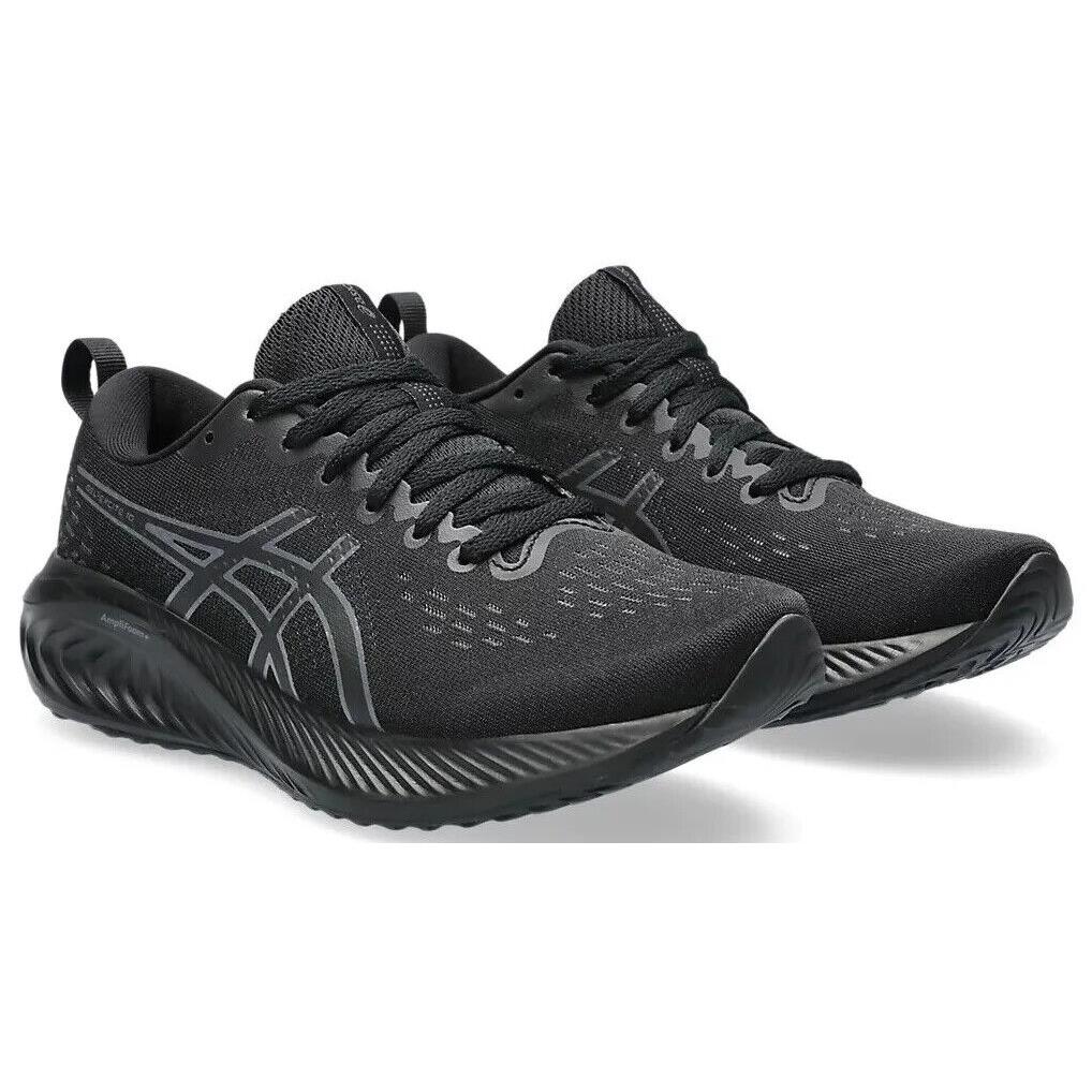 Womens Asics Gel-excite 10 Black Carrier Grey Mesh Running Shoes