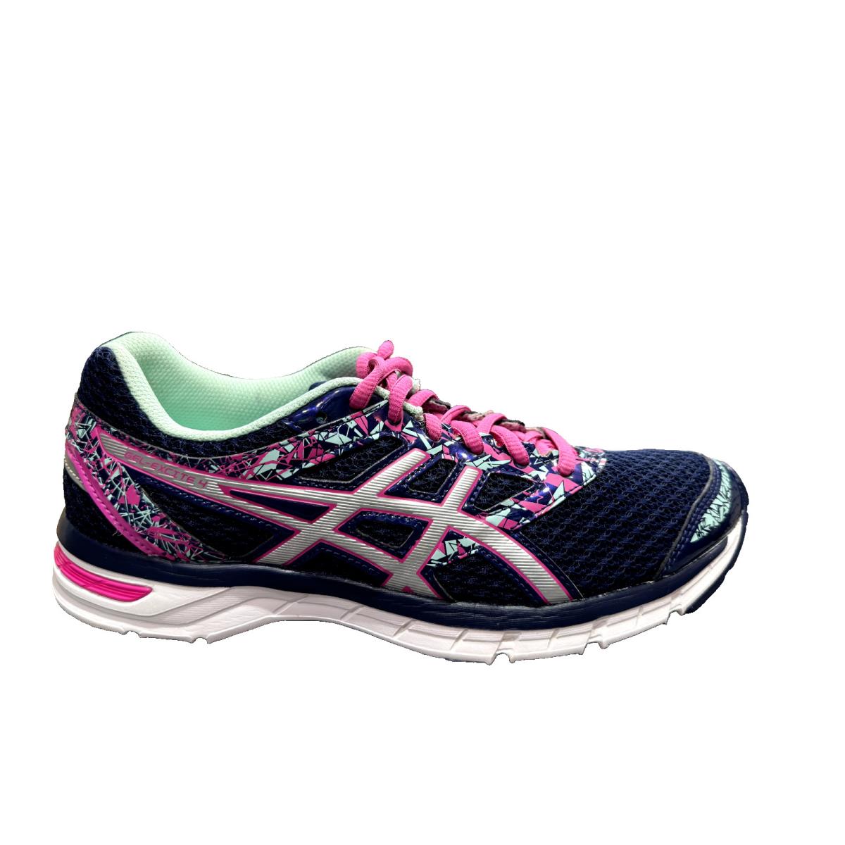 Asics Womens Gel-excite 4 Casual Sneakers Athletic Shoes Blueprint/silver