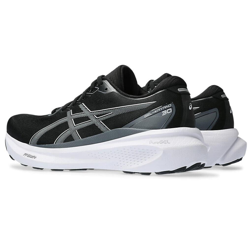 Mens Asics Gel-kayano 30 Black Sheet Rock Mesh Running Shoes