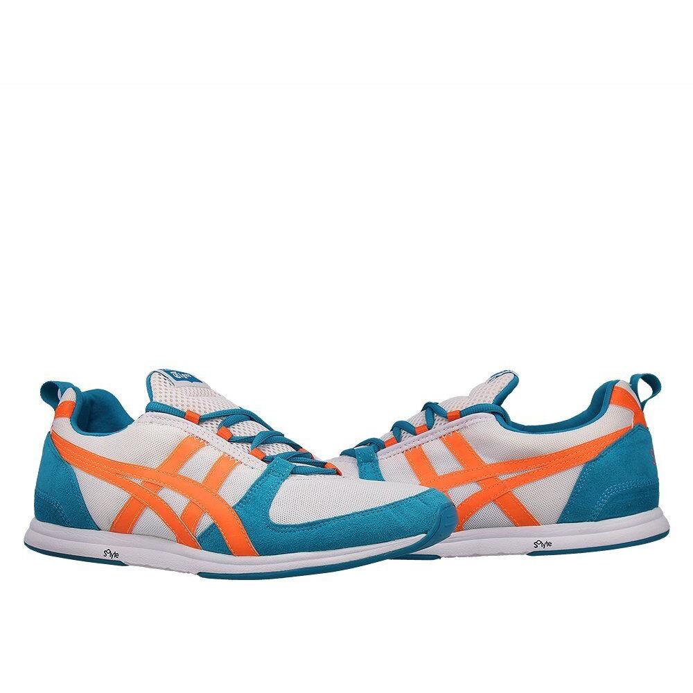 Asics Onitsuka Tiger Unisex Ult-racer Running / Casual D3R2N 0109 Sizes: 4 8.5 - White, Electric Orange