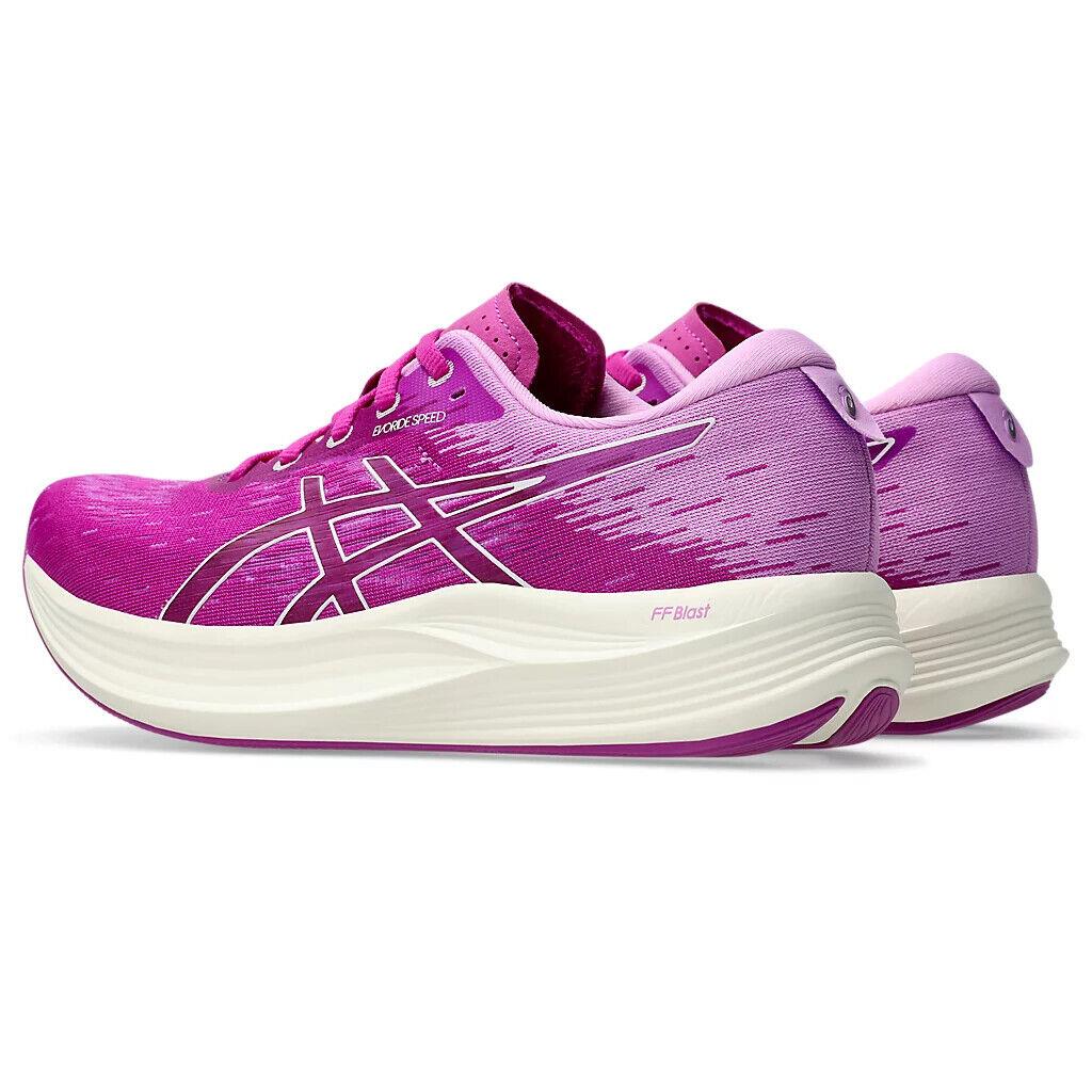 Womens Asics Evoride Speed 2 Bold Magenta Pale Pink Woven Running Shoes Medium/Regular