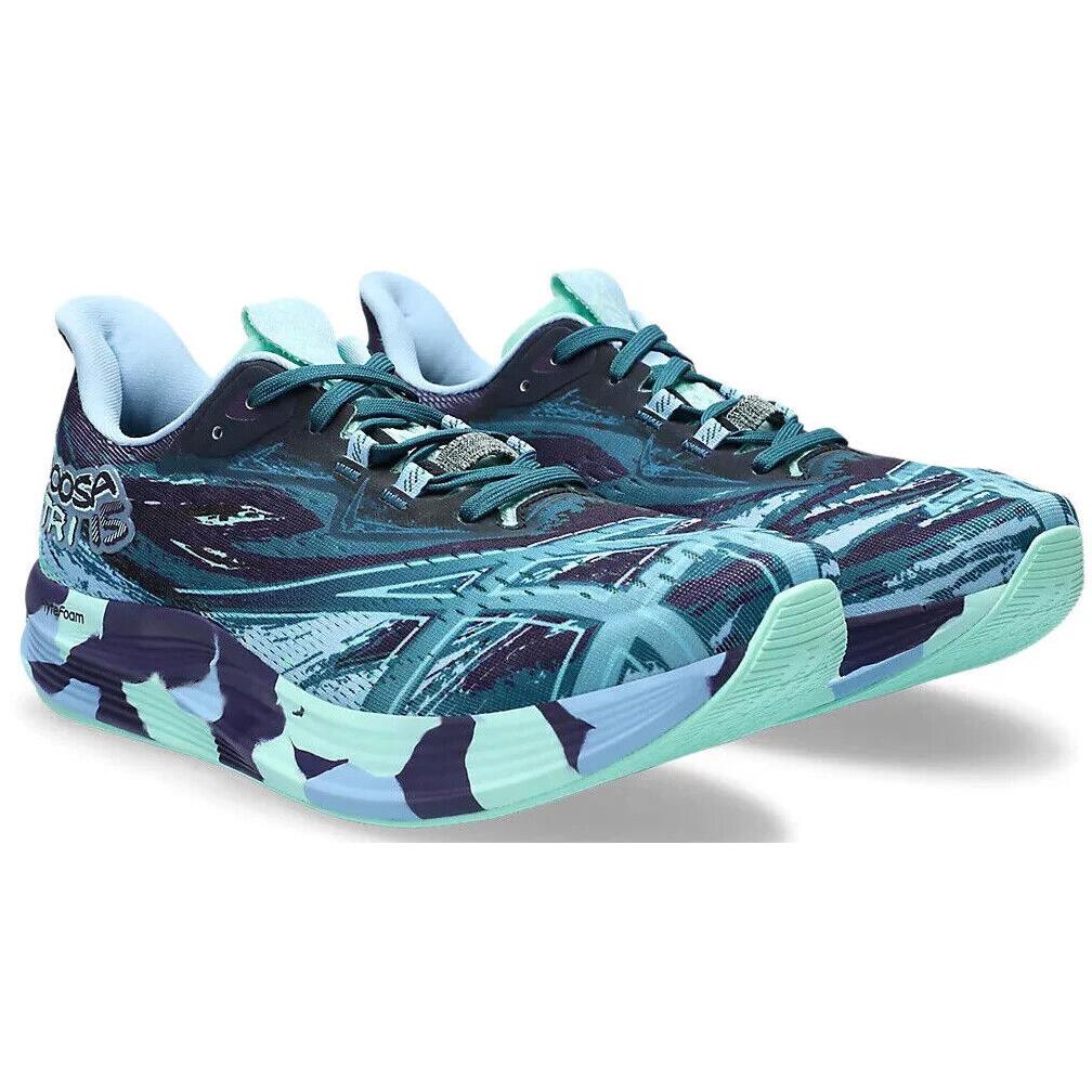 Mens Asics Noosa Tri 15 Blue Bliss Restful Teal Mesh Running Shoes