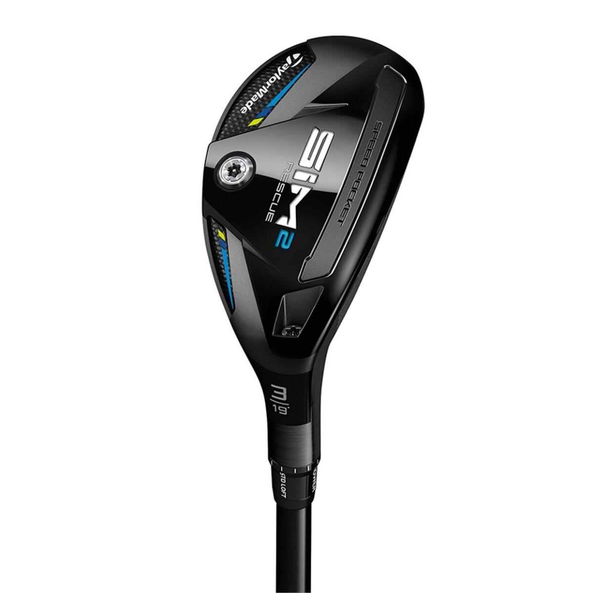 LH Taylormade Sim2 Rescue Hybrid Sim 2 19.5 3 Hybrid 3H Stiff Tensei Blue