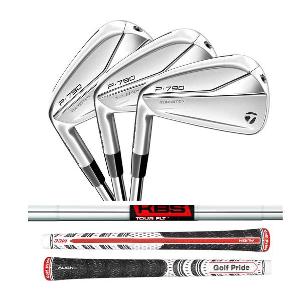 Left Handed Taylormade 2021 P790 Irons Kbs Tour Flt Shafts