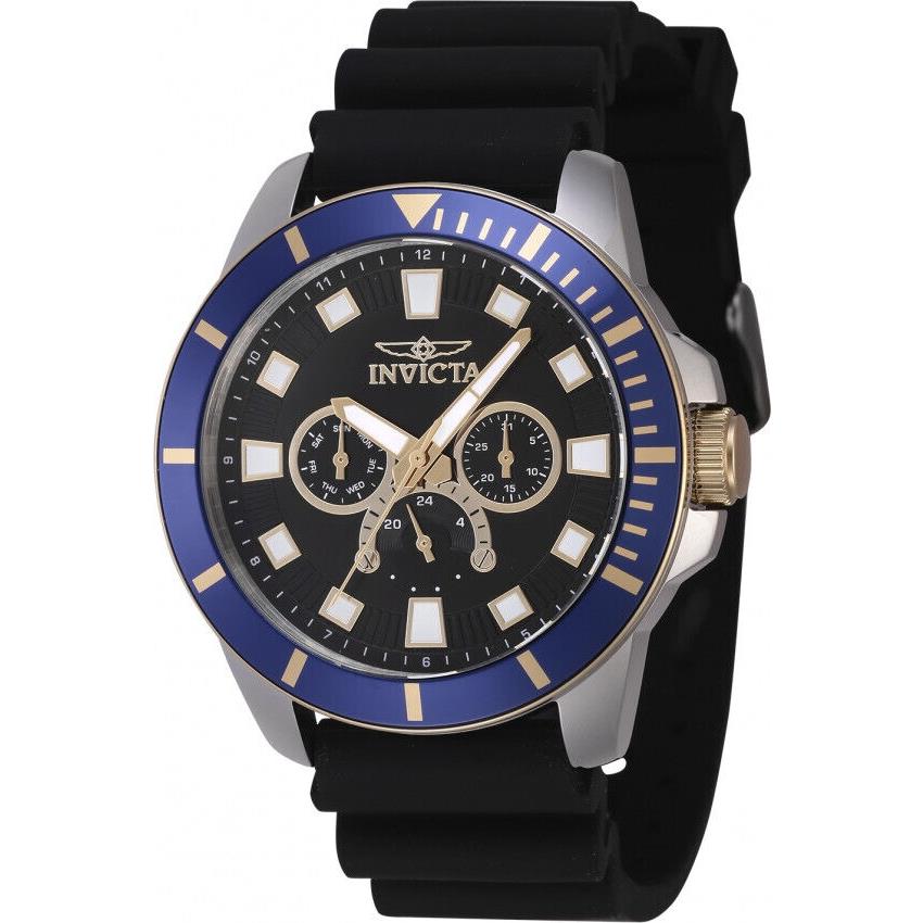 Invicta Men`s Pro-diver Watch 45MM Stainless Steel Case Japan Miyota Mov 50M WR