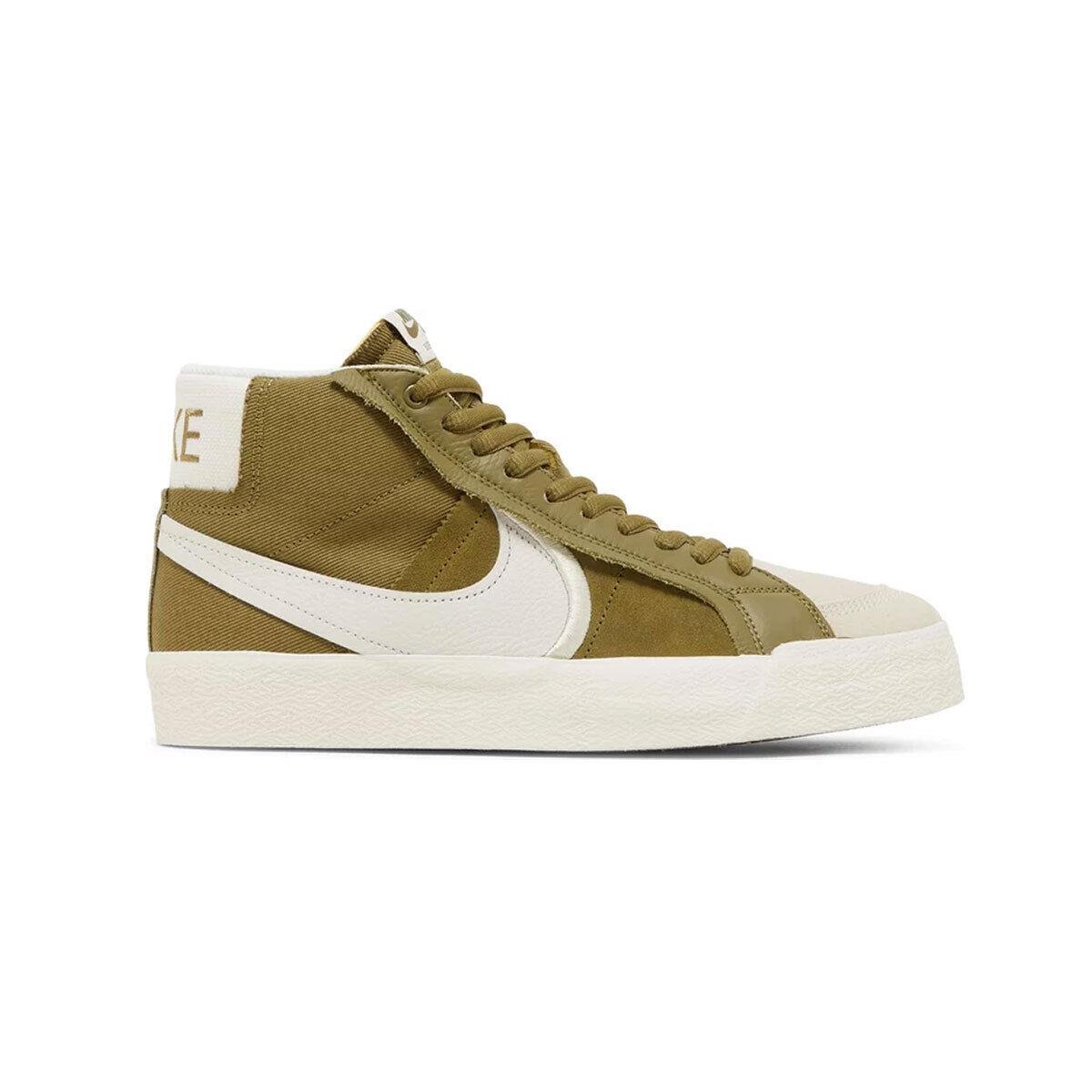 Nike Men`s SB Zoom Blazer Mid Premium Plus DR9144-300 Pilgrim/phantom SZ 7-15 - Pilgrim/Phantom