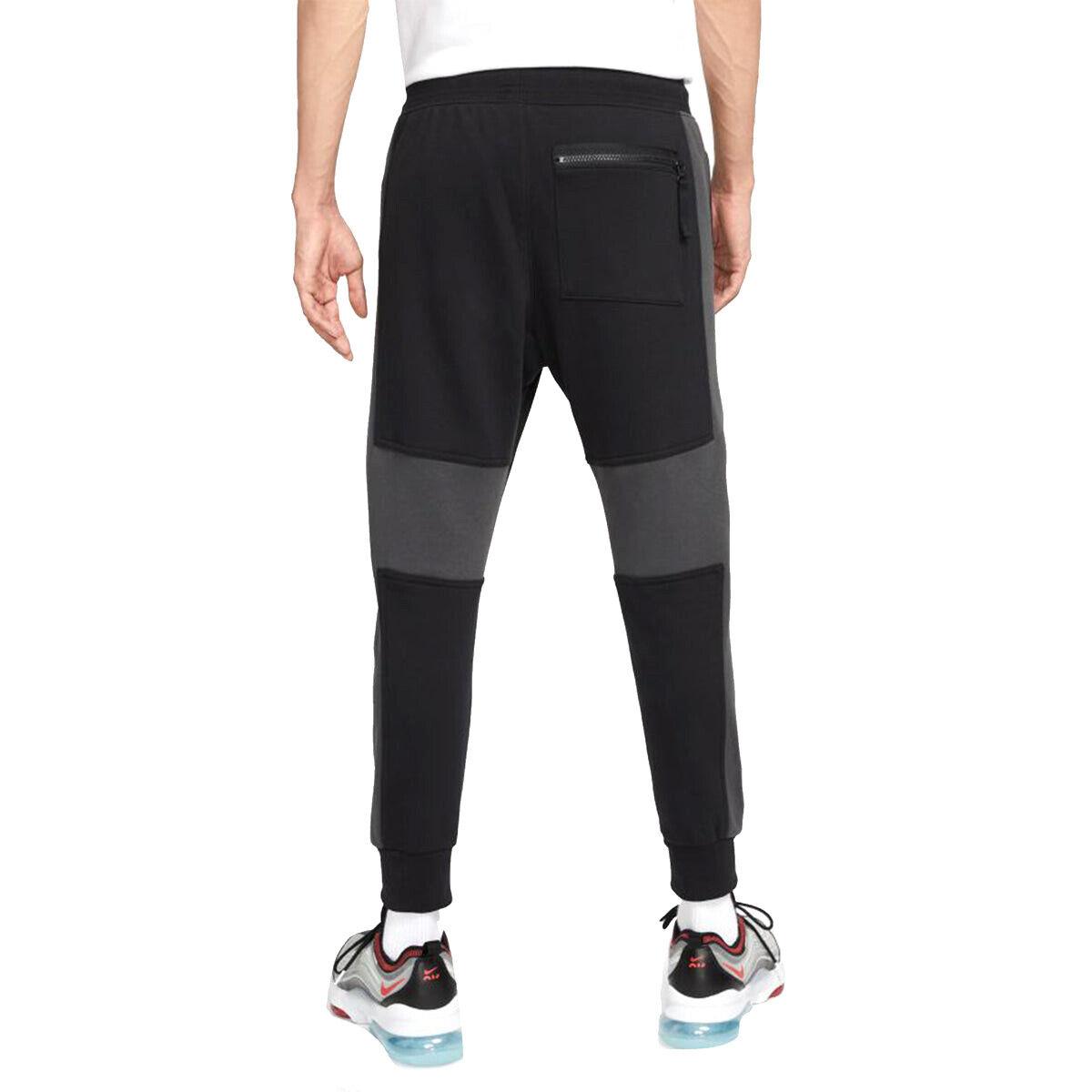 Men`s Nike Black/anthracite Air Fleece Joggers