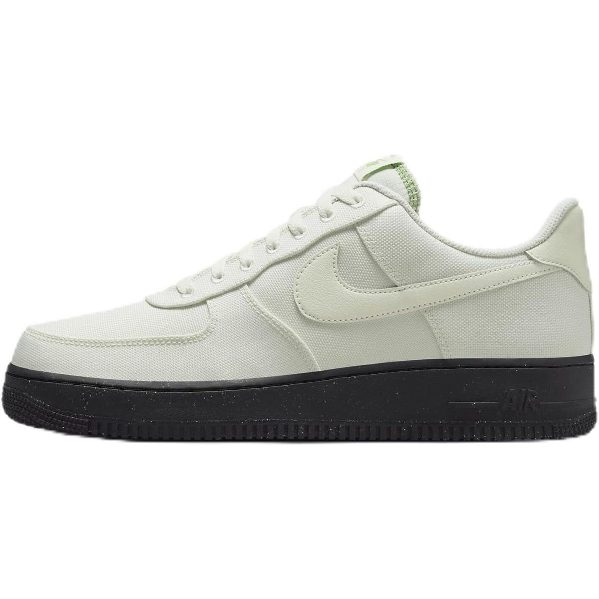 Men`s Nike Air Force 1 `07 LV8 Sea Glass/sea Glass-black FJ4160 002 - Sea Glass/Sea Glass-Black