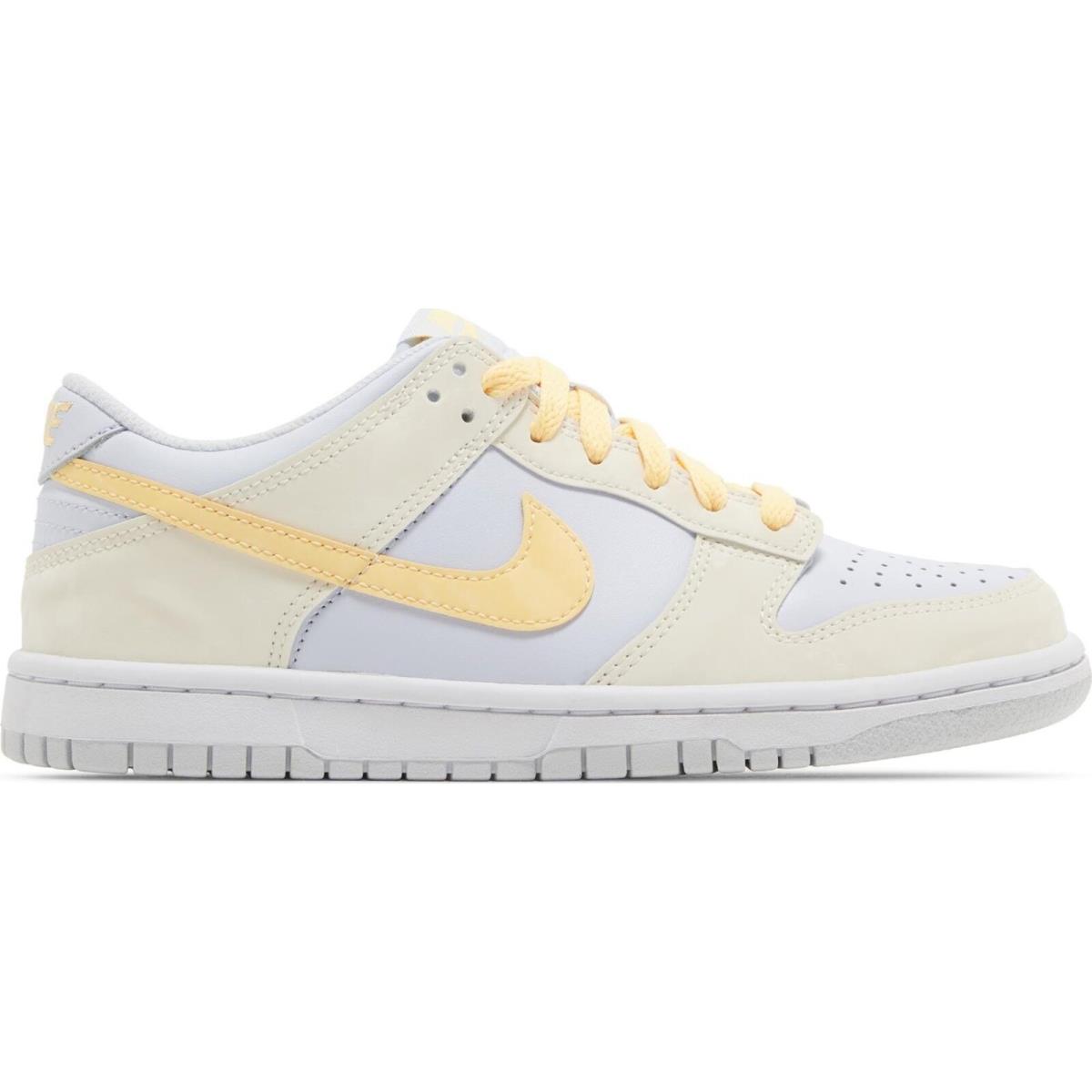 FB9109-100 Grade School Nike Dunk Low `melon Tint GS ` - Pale Ivory/Football Grey/White/Melon Tin