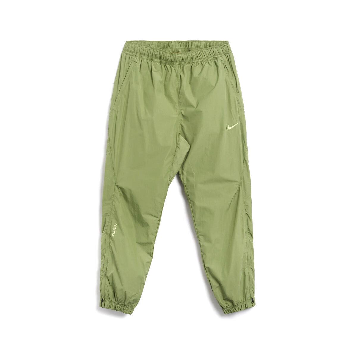 Nike Nocta Northstar Nylon Tracksuit Bottom Men`s FN7668-386 Lime SZ XS-3XL