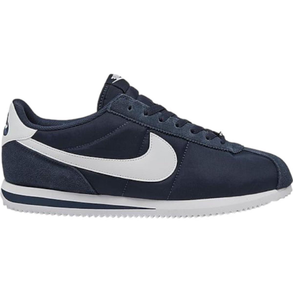 Nike Cortez Txt Men`s Casual Shoes All Colors US Sizes 7-14 - Midnight Navy/White