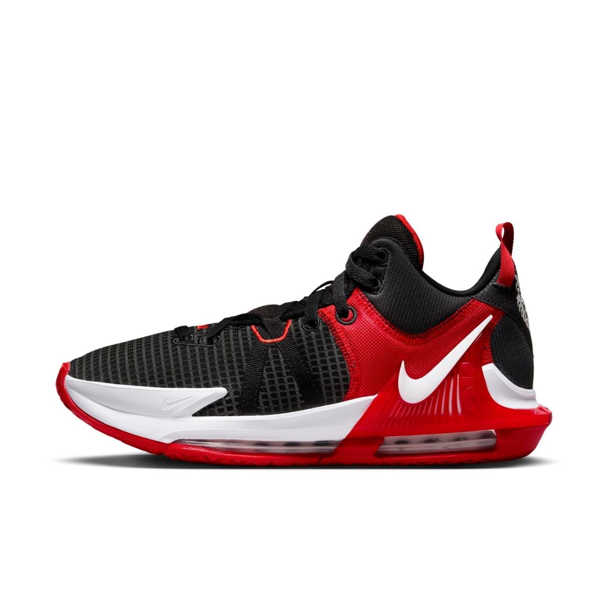 DM1123-005 Mens Nike Lebron Witness 7 - Blk/Wht/Unive