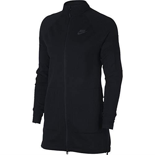 Nike Women`s Tech Knit Jacket Black 885677-010 Medium
