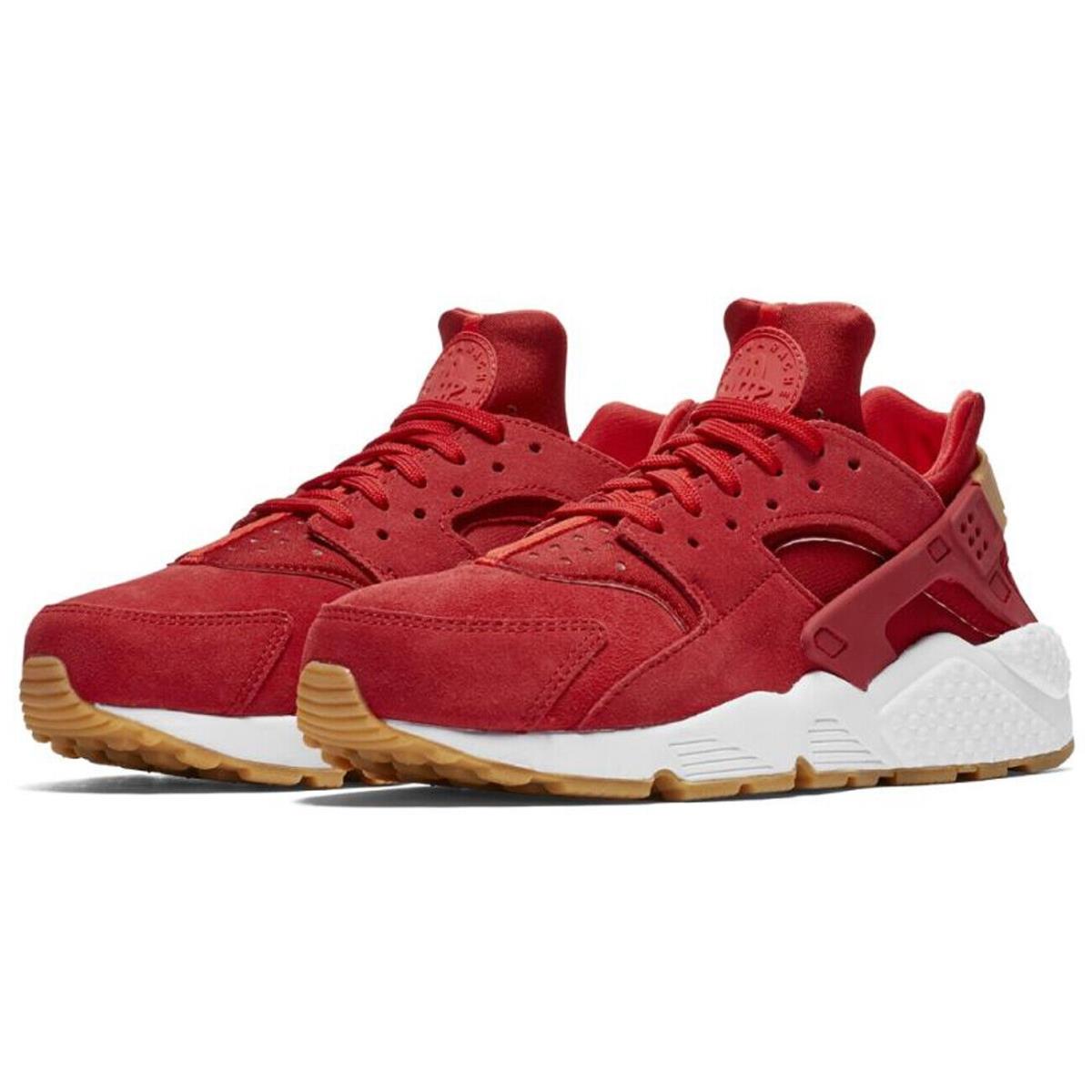 Nike Air Huarache AA0524 601 Red Women`s Casual Fashion Sneakers - Red