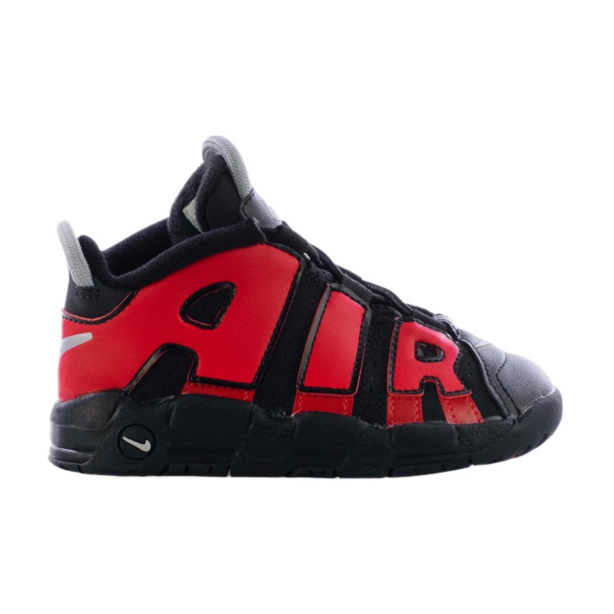 Nike Toddler Air More Uptempo Black / University Red DM0020-001 - Multicolor