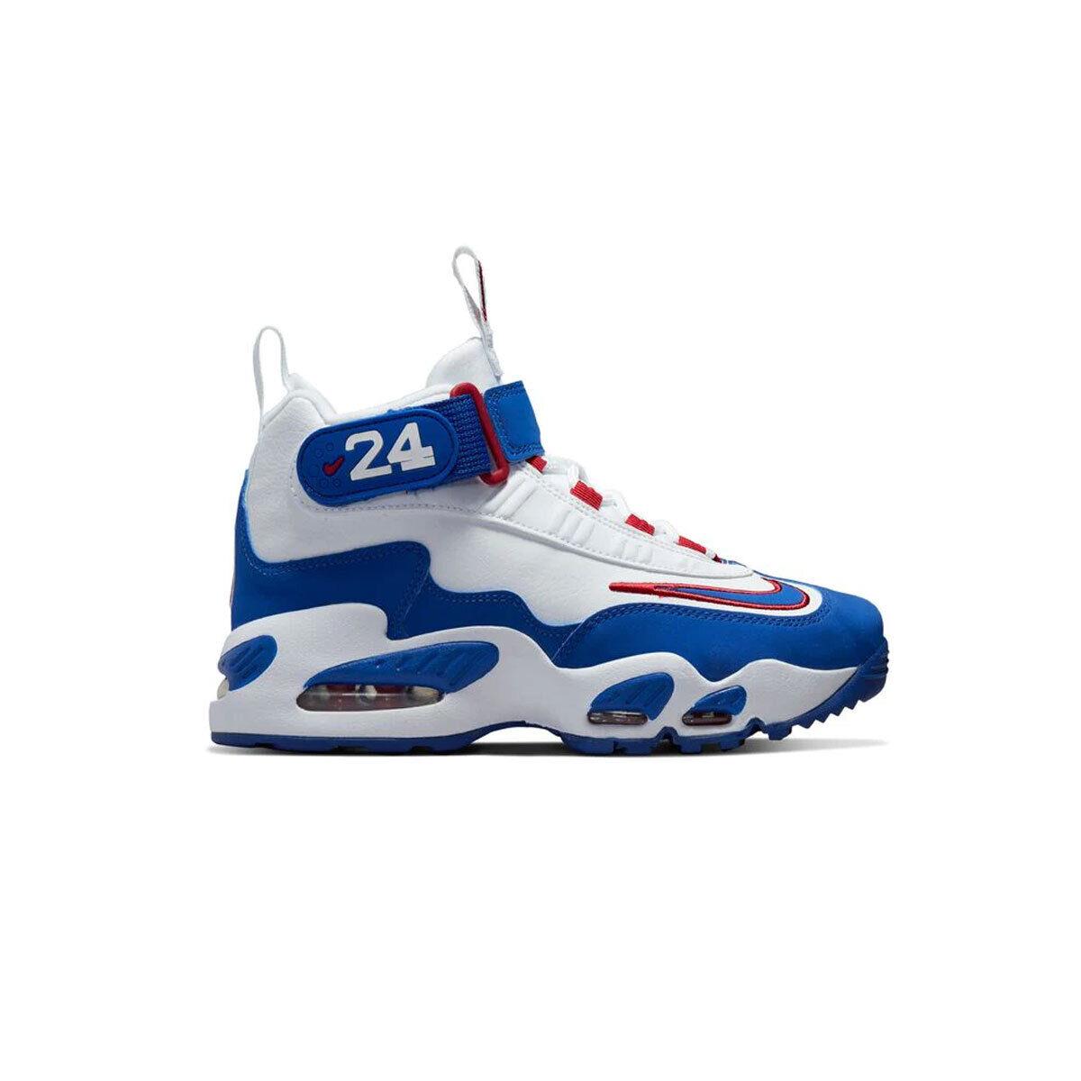 Nike Air Griffey Max 1 GS Usa DX3724-100 White/blue/red SZ 3Y to 7Y - White/Blue/Red