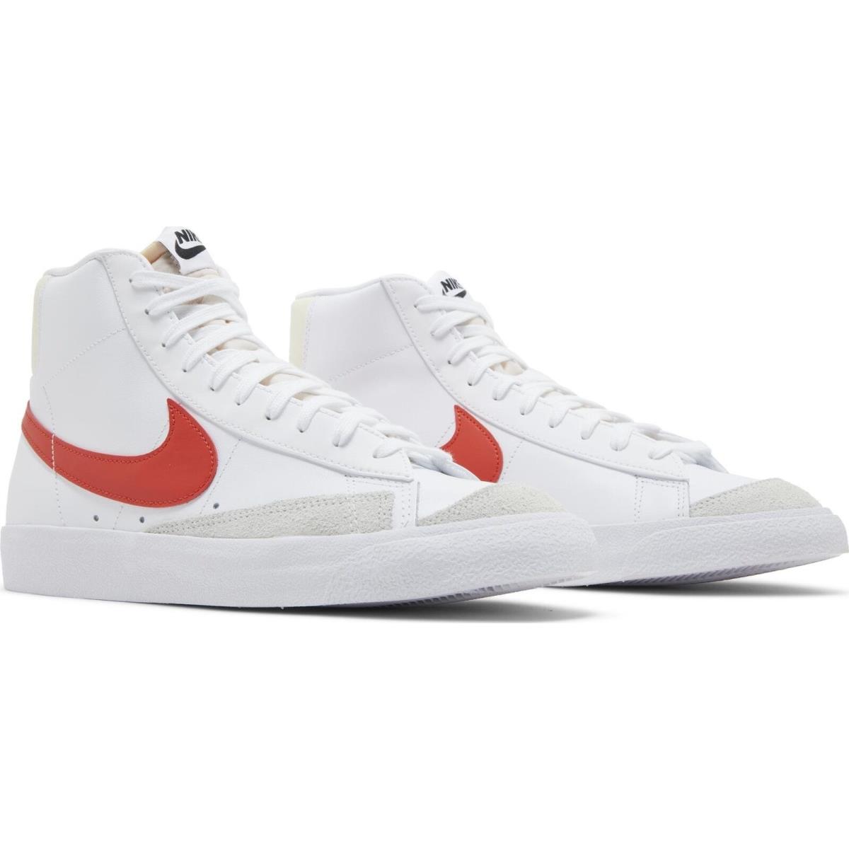 BQ6806-122 Mens Nike Blazer Mid 77 Vintage `white Picante Red Coconut Milk` - White/Picante Red-Coconut Milk