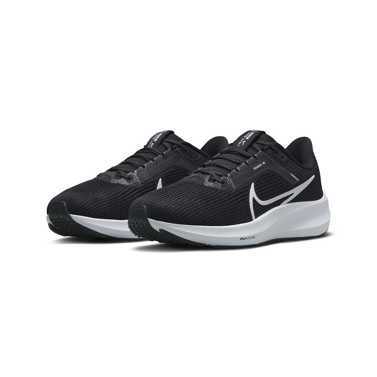 Nike Women`s Pegasus 40 DV3854-001 Black/white SZ 4-15 - Black/White