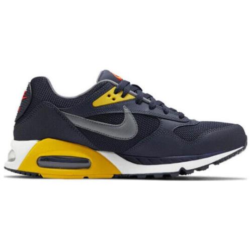 Nike Air Max Correlate 511416-400 Men`s `obsidian Varsity Maize` Sneakers JDJ307 - Obsidian/Cool Gray