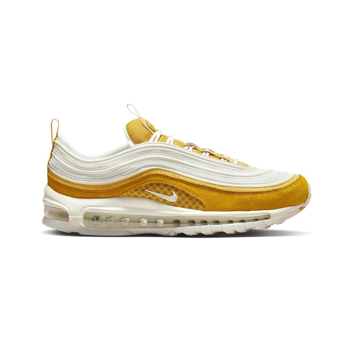 Nike Men`s Air Max 97 Koi Gold DQ9011-100 White/gold SZ 7-15