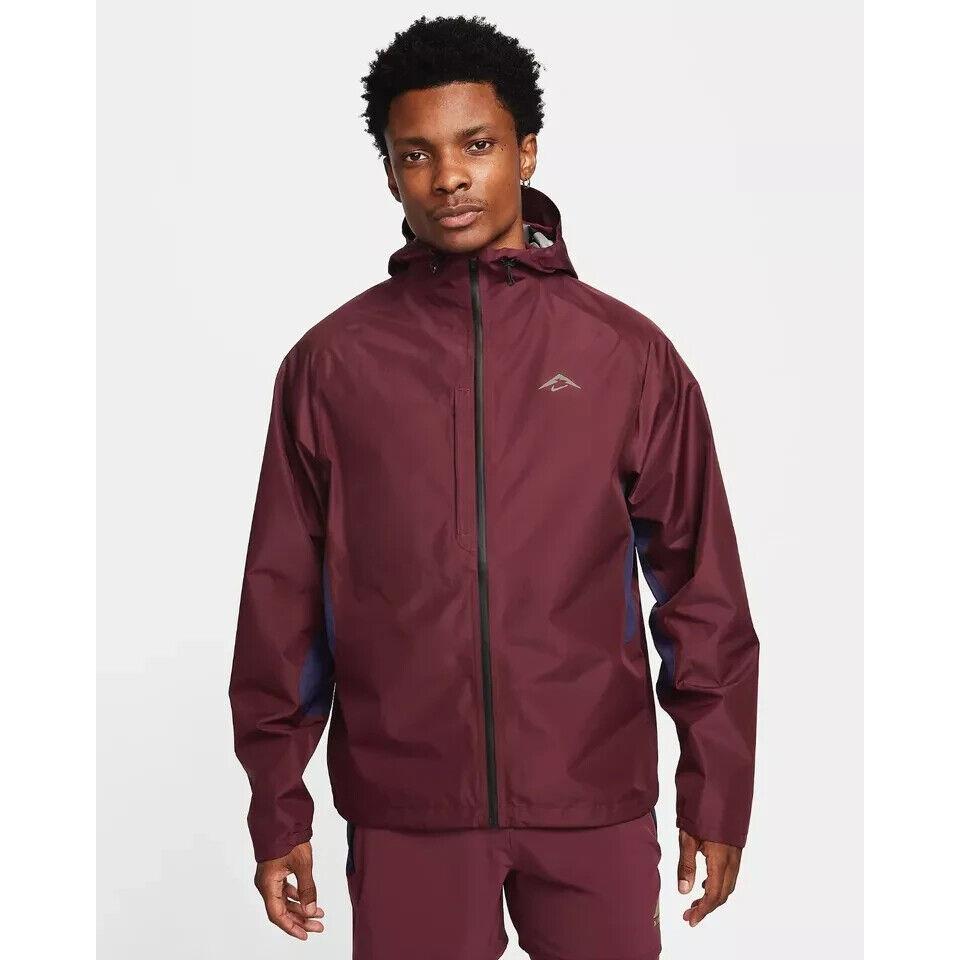 Nike NK Trail Cosmic Peaks Gore-tex Jacket Maroon FB7532-681 Men Multi Sz Retail