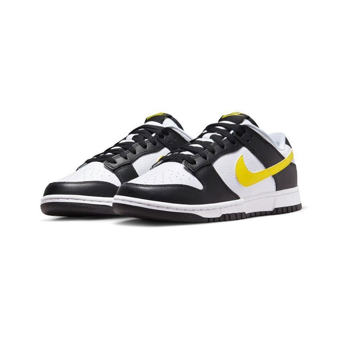 Nike Men`s Dunk Low FQ2431-001 Black/opti Yellow SZ 5-15 - Black/Opti Yellow