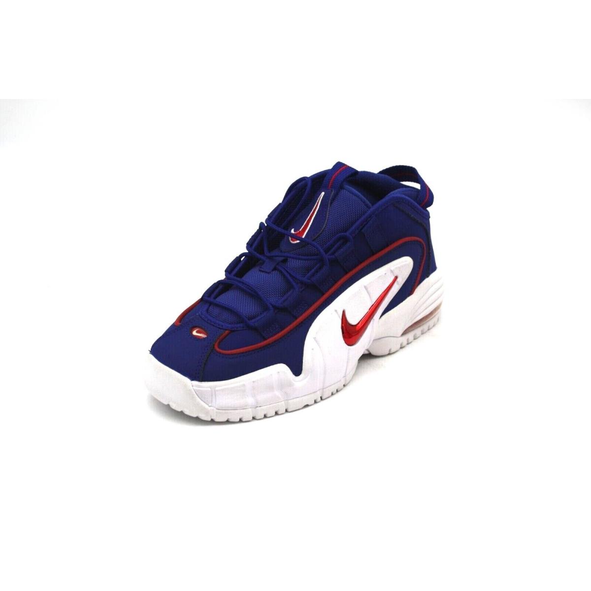 Big Kids Nike Air Max Penny LE GS Deep Royal Blue gym Red white Size 6 SporTipTop