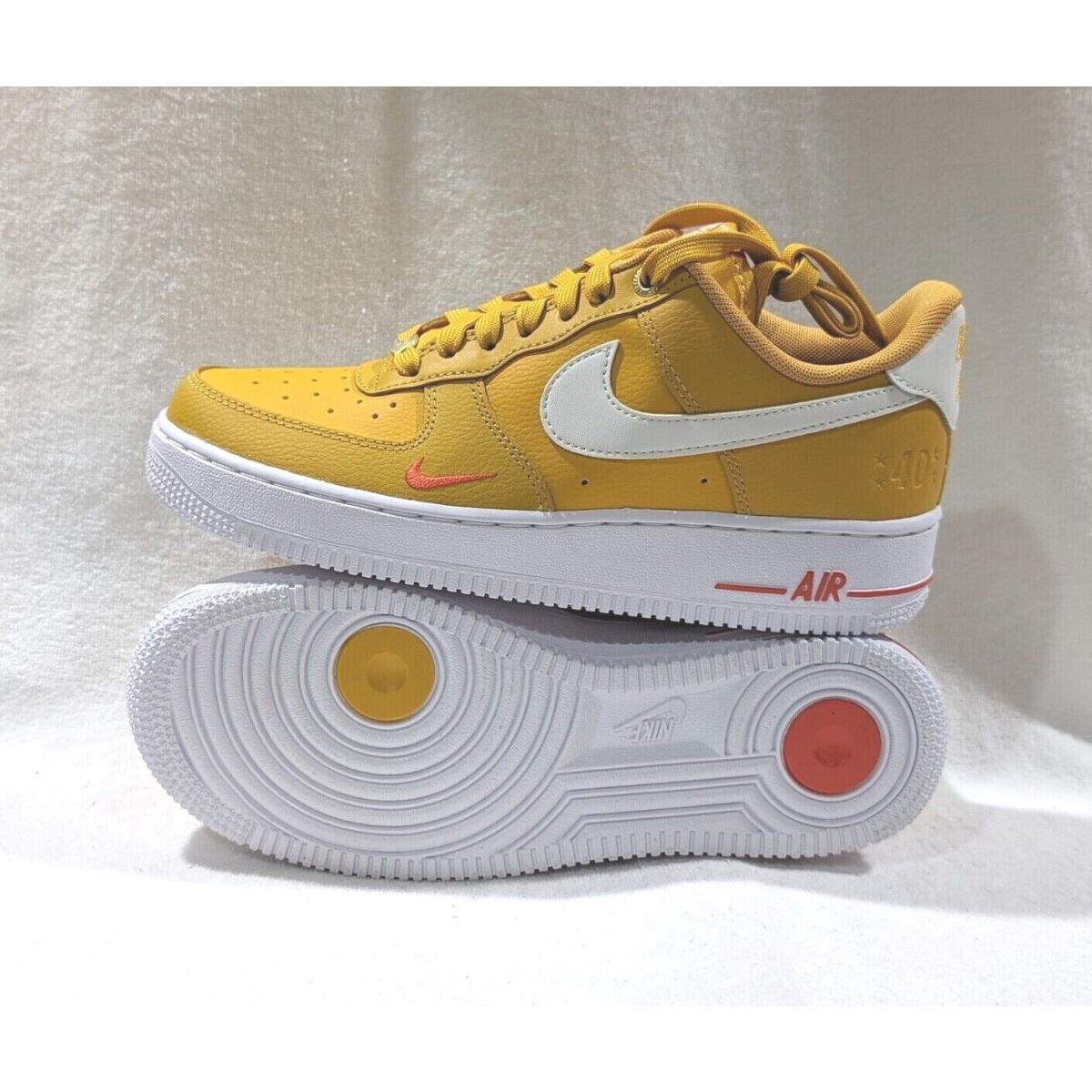 Nike Air Force 1 07 SE Yellow Ochre sail white AF1 Women s Sneakers sz 7.5 7.5 SporTipTop