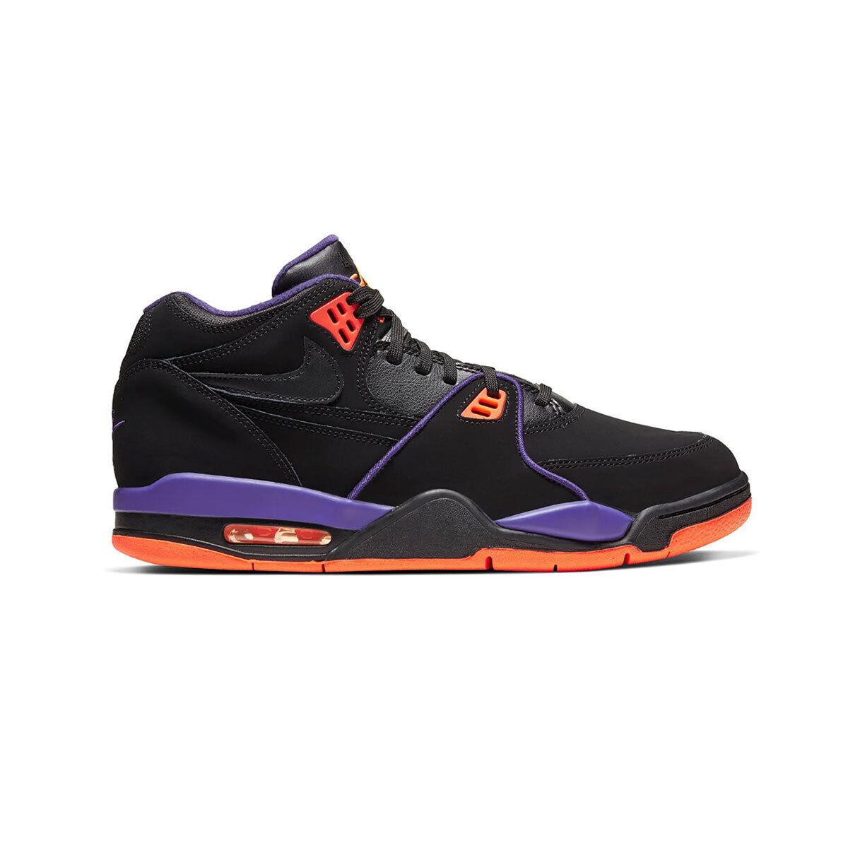 Nike Men`s Air Flight 89 CU4838-001 Black/court Purple SZ 3-15