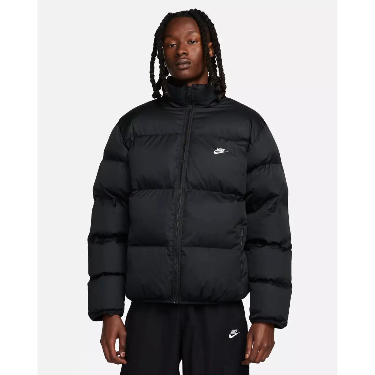 Nike Sportswear Primaloft Synthetic Fill Club Puffer Jacket Black FB7368 010