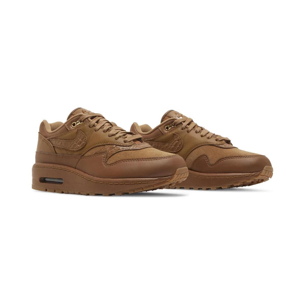 Nike Women`s Air Max 1 `87 Nbhd Luxe DV3888-200 Brown SZ 5-15 - Brown