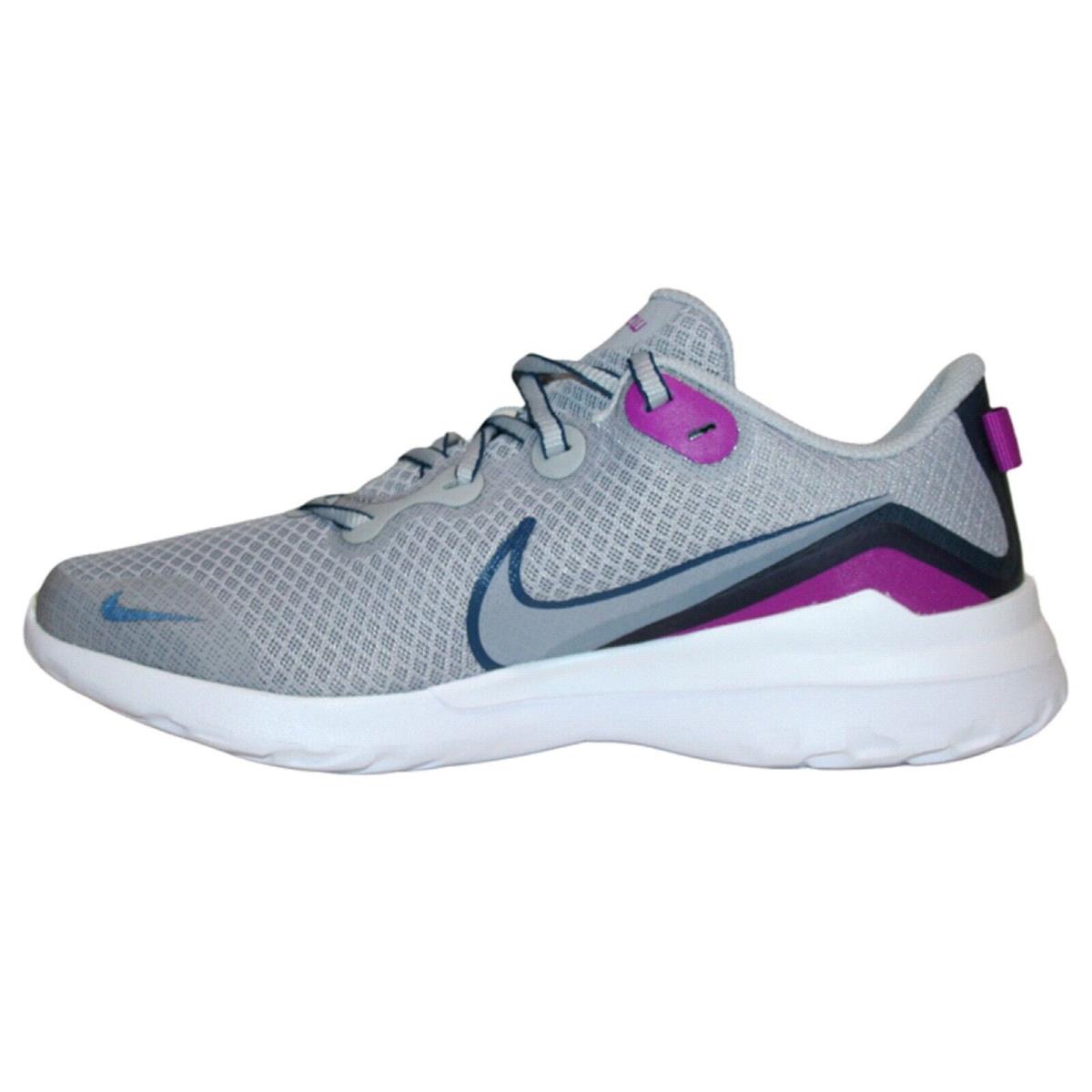 Nike Women`s Renew Ride Sneaker - Wolf Grey/Valerian Blue