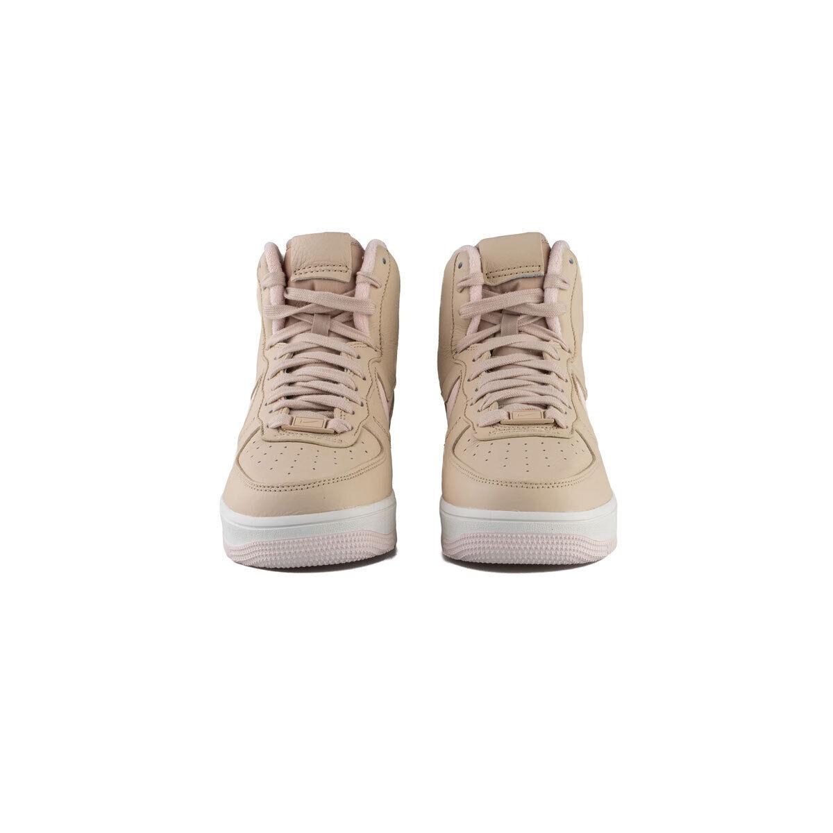 Nike Women`s Air Force 1 High Sculpt Linen DC3590-103 Sanddrift/pink SZ 4-15 - Sanddrift/Pink