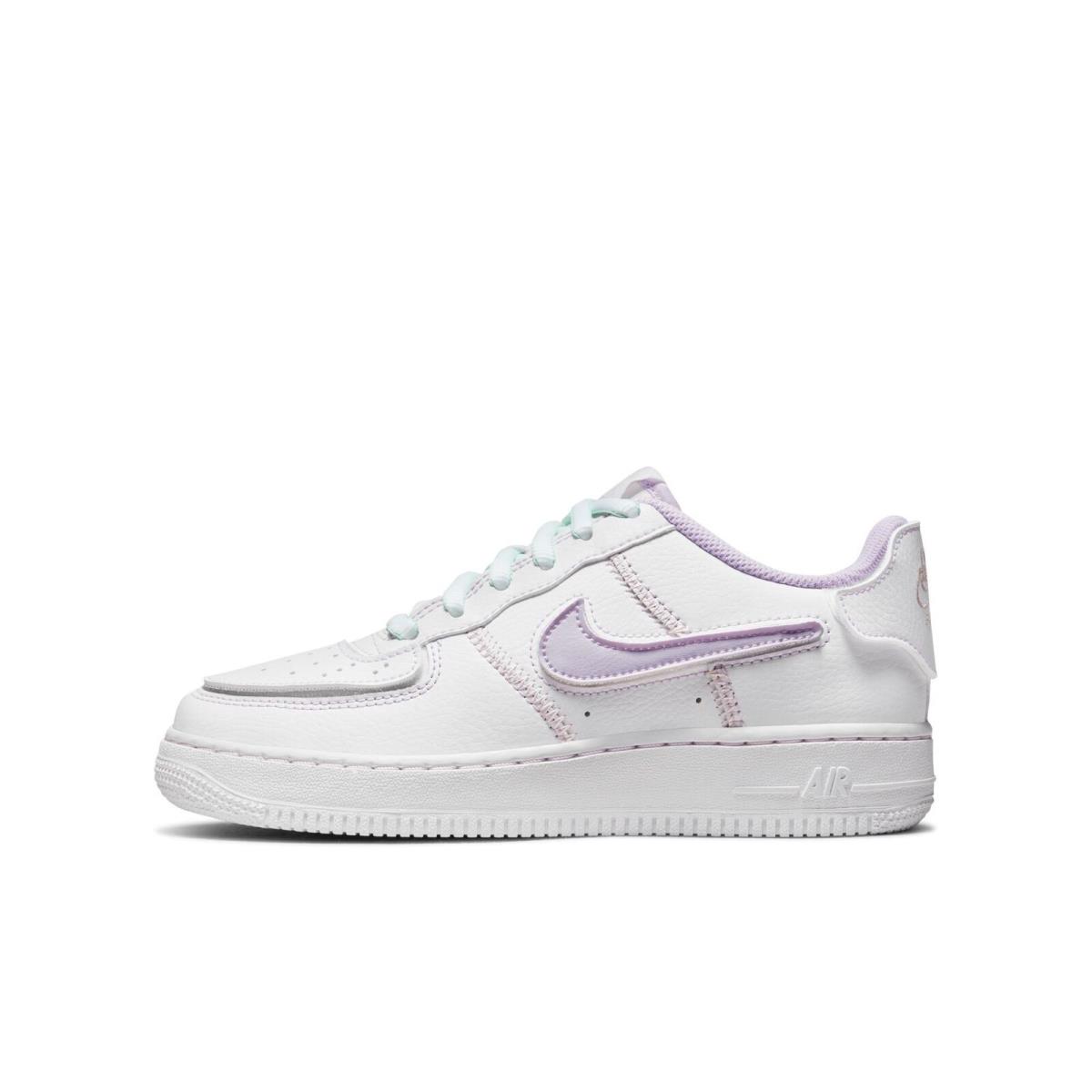 DH9708-100 Youth Nike Air Force 1 GS - White