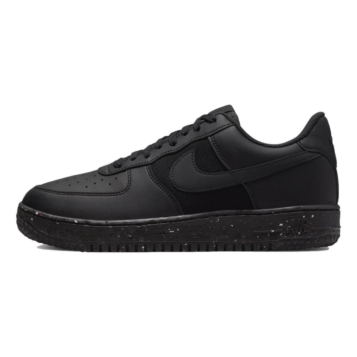 Nike Men`s Air Force 1 Crater NN `black Off Noir Speckled` Shoes DH8083-001