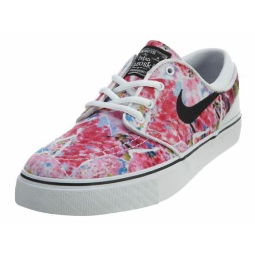 Nike Youth SB Stefan Janoski Premium Canvas Skateboarding Sneakers 654862 101