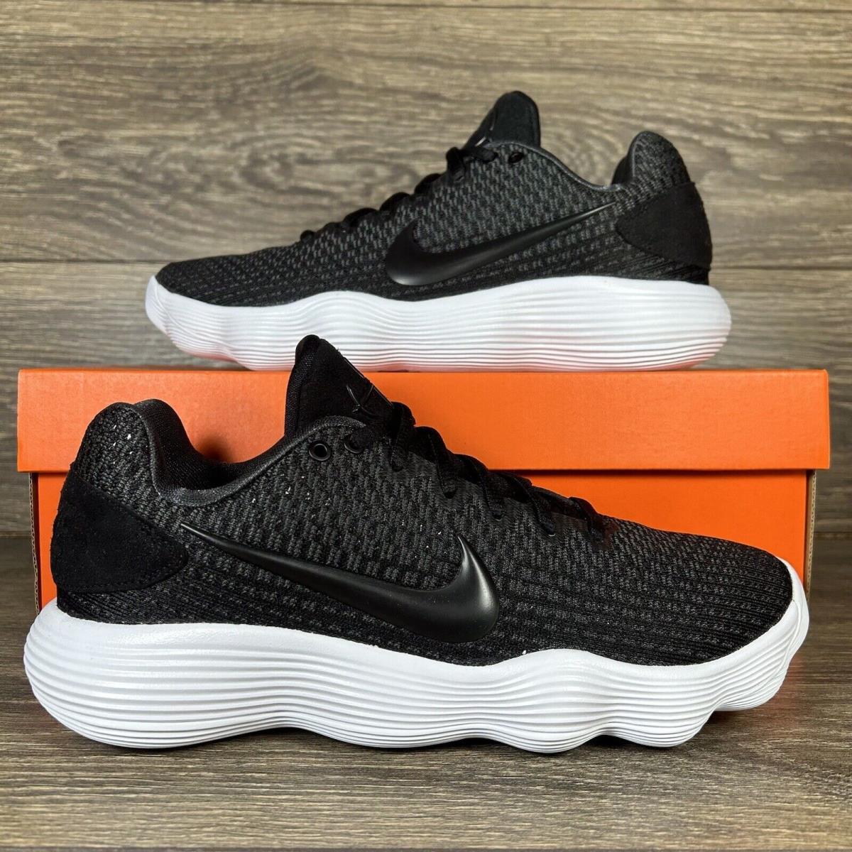 Nike Men s Hyperdunk 2017 Low Black White Athletic Basketball Shoes Sneakers SporTipTop