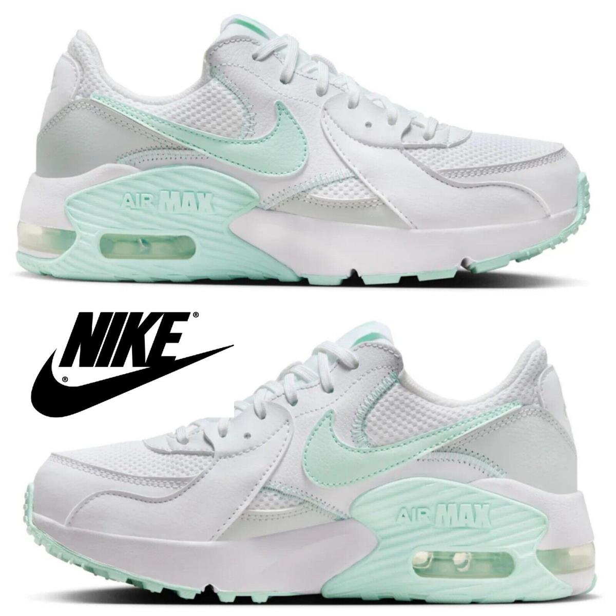 Nike Air Max Excee Women s Sneakers Casual Shoes Premium Running Sport White - White, Manufacturer: White/Mint Foam/Photon Dust