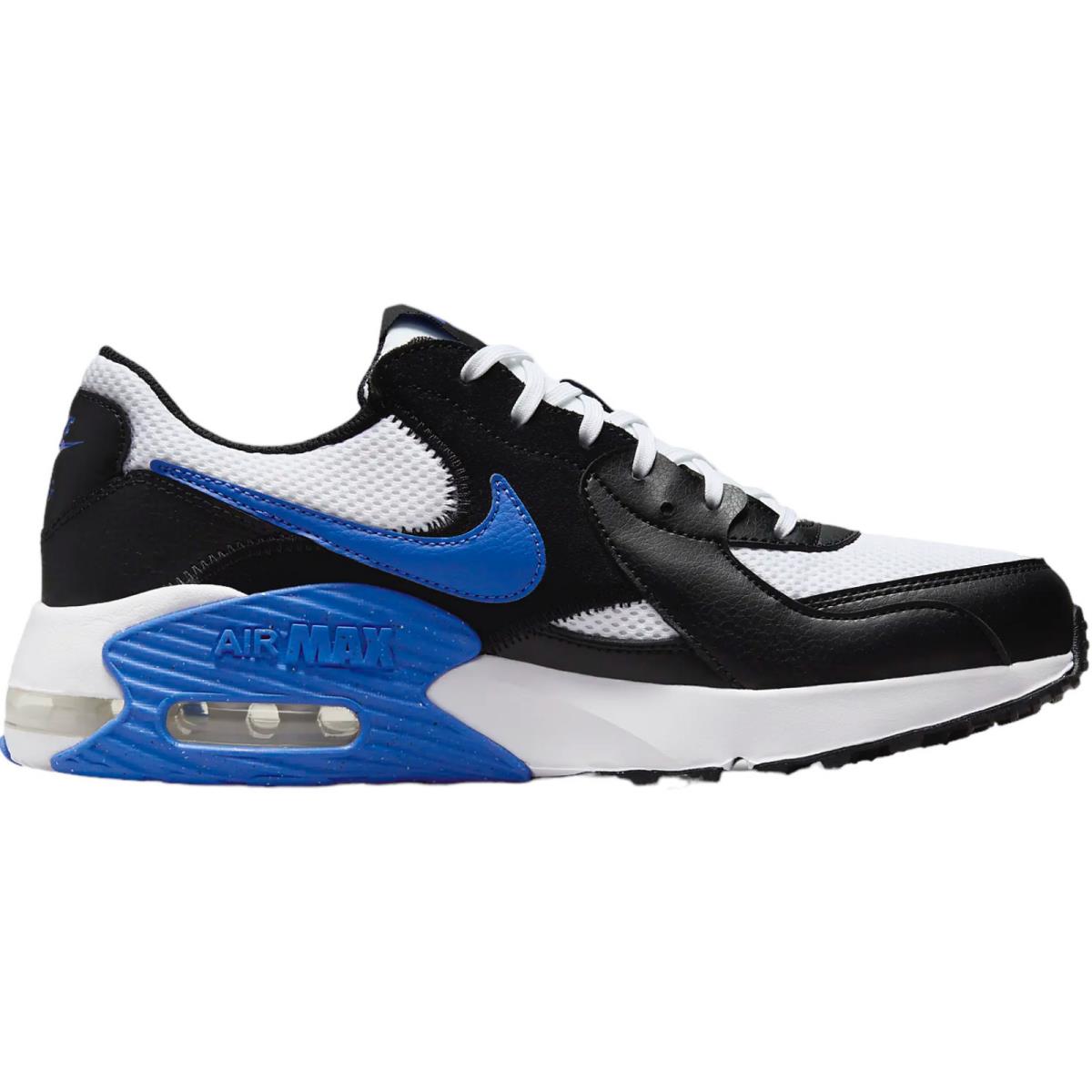 Nike Air Max Excee Men`s Casual Shoes All Colors US Sizes 7-14 - Black/White/Game Royal