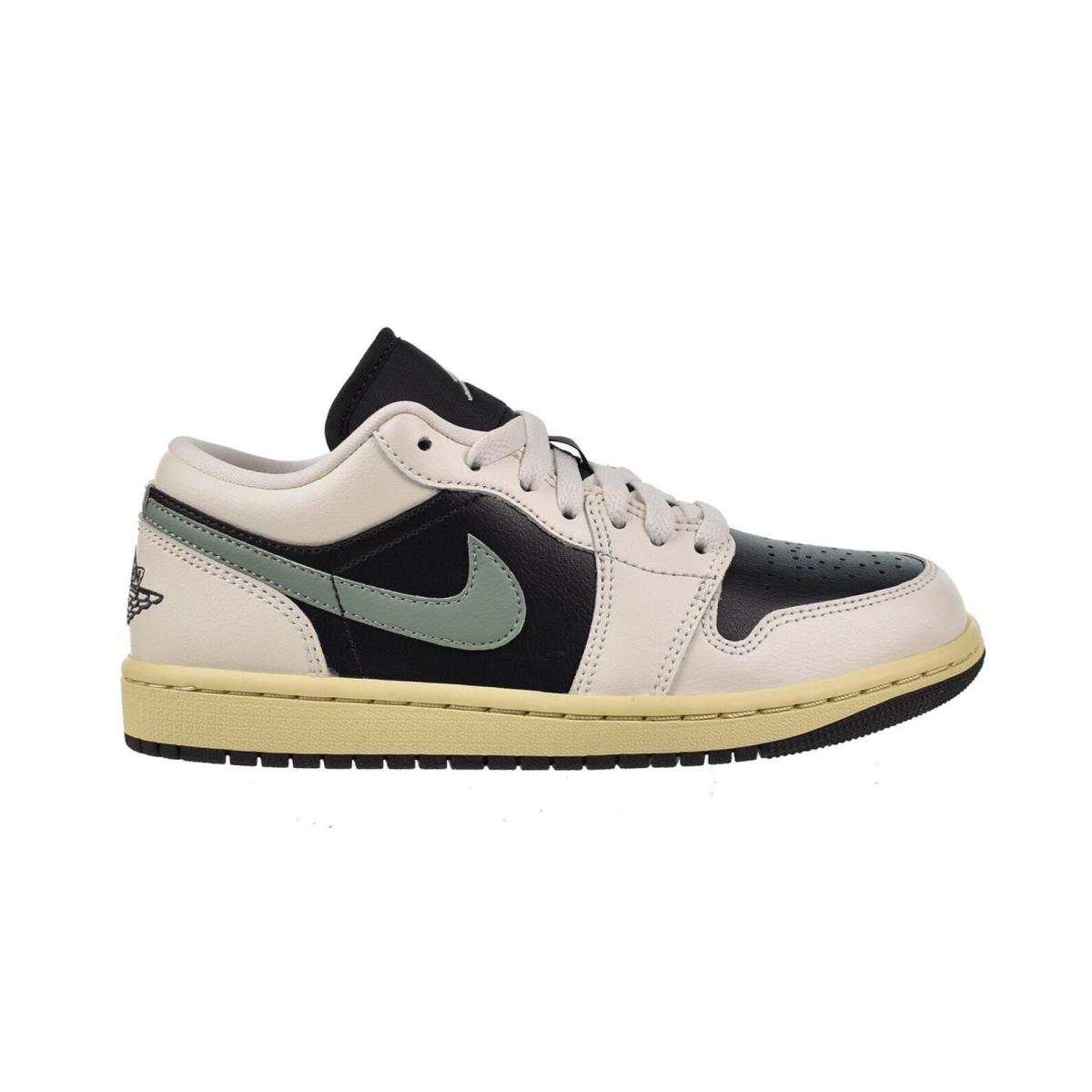 Air Jordan 1 Low Women`s Shoes Anthracite-jade Smoke DC0774-001 - Red-Stardust