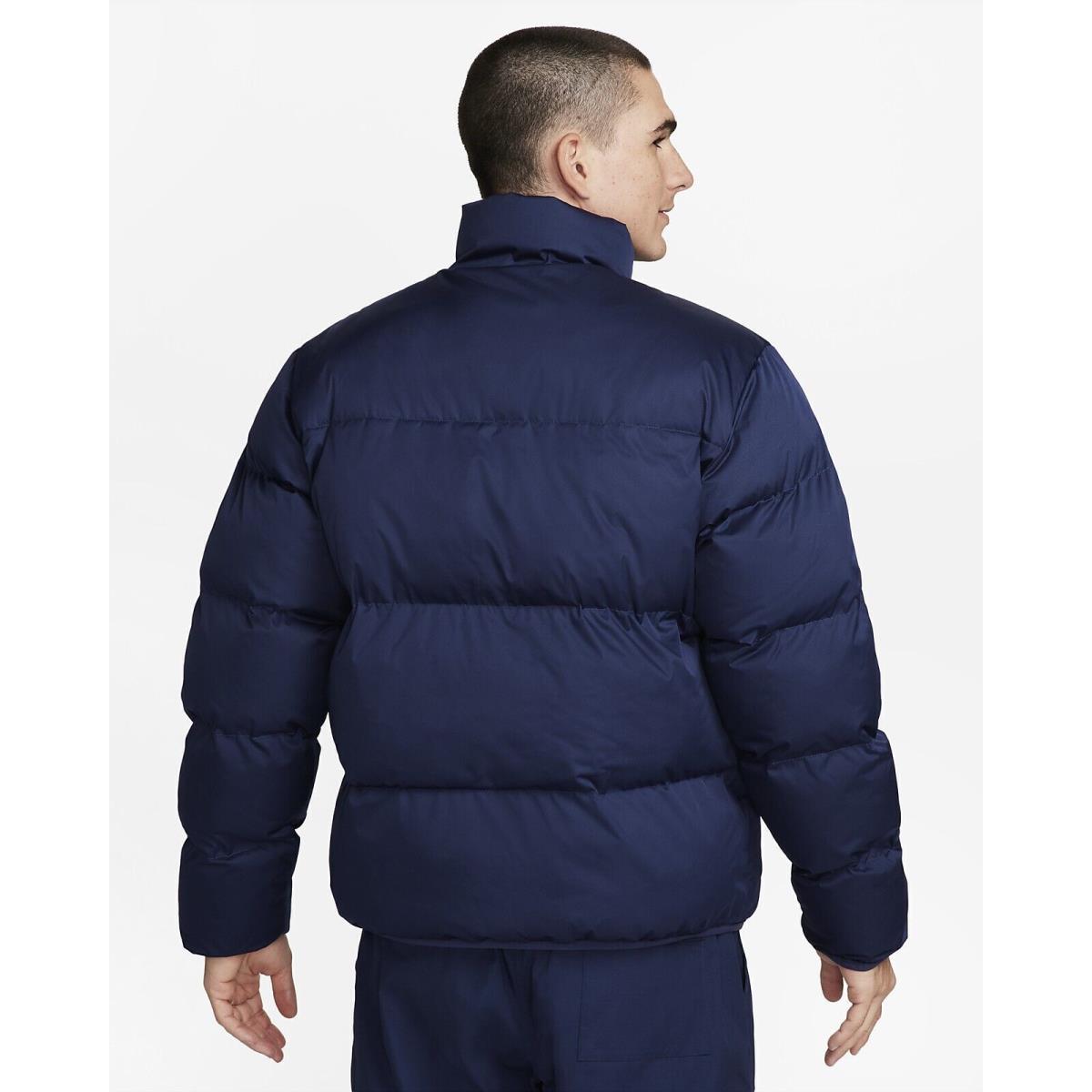 Nike Sportswear Primaloft Synthetic Fill Club Puffer Jacket Navy Blue FB7368 410