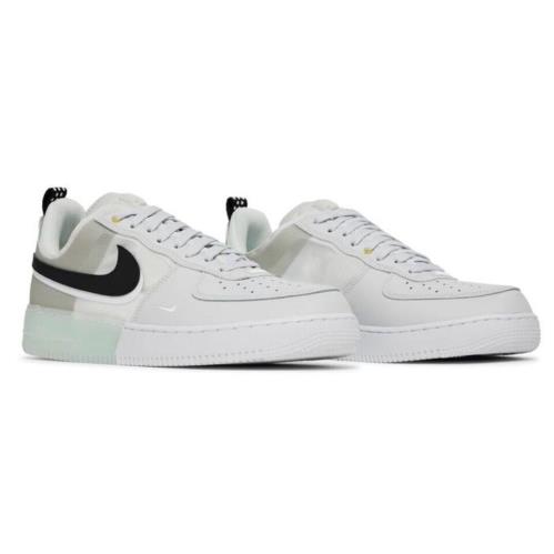 Nike Air Force 1 React Mens Casual Sneaker Shoes White DM0573-001 Size 12.5 - White