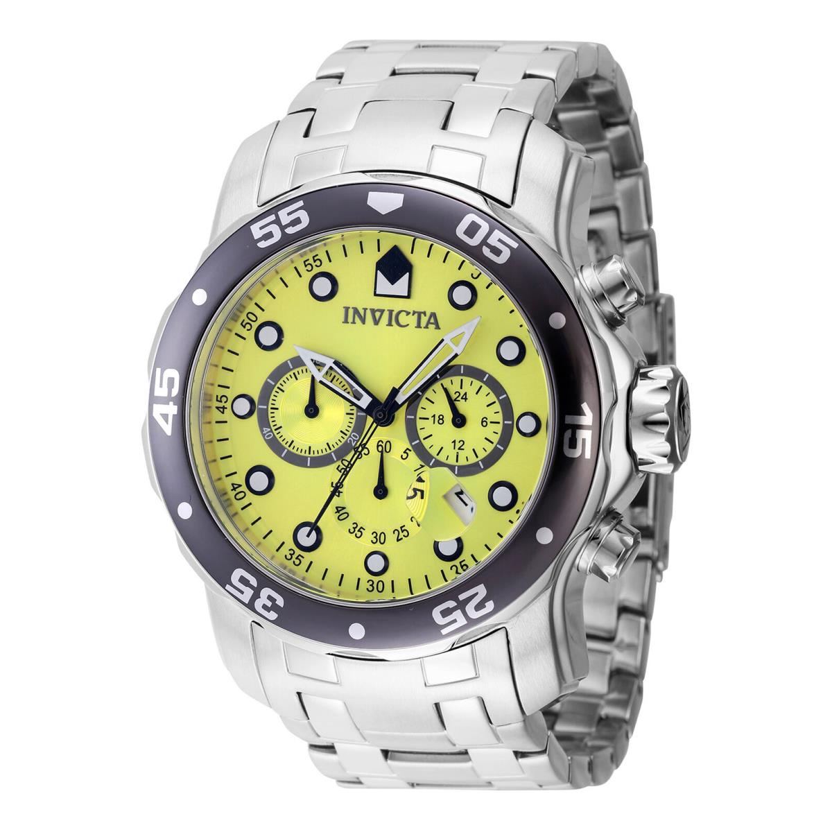 Invicta Watch - 47561 For Male Yellow in Steel