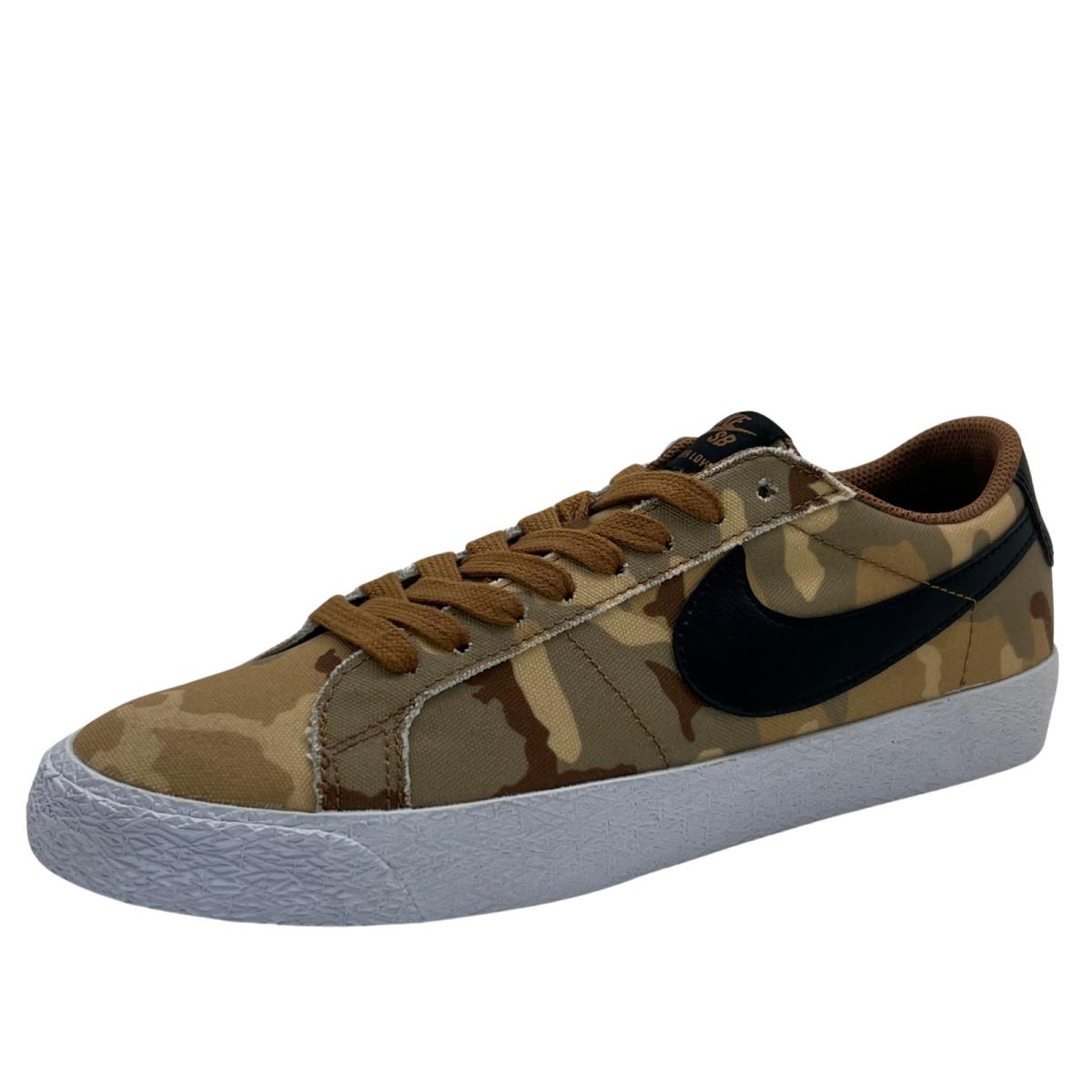 Nike SB Blazer Low Cnvs 889053-200 Parachute Beige/black Men`s Size 8 - Beige