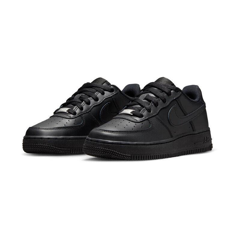 Boys Grade School Nike Air Force 1 Le_black/black FV5951-001-SIZE 5.5 - BLACK/BLACK-BLACK-BLACK