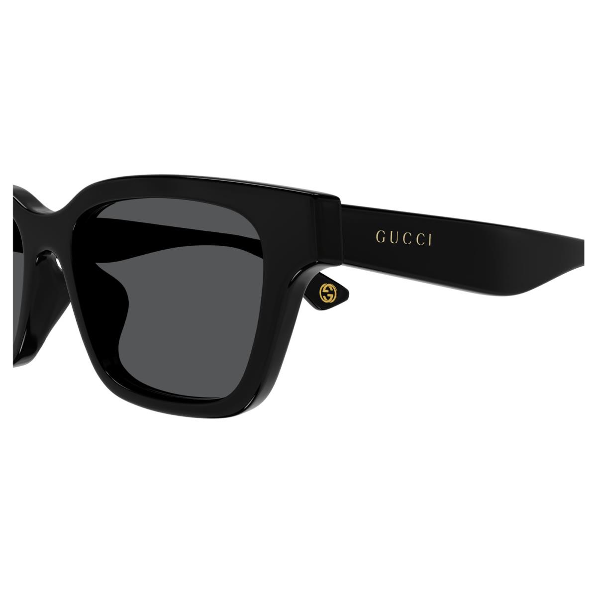 Gucci GG1641SA-001-53 Black Sunglasses