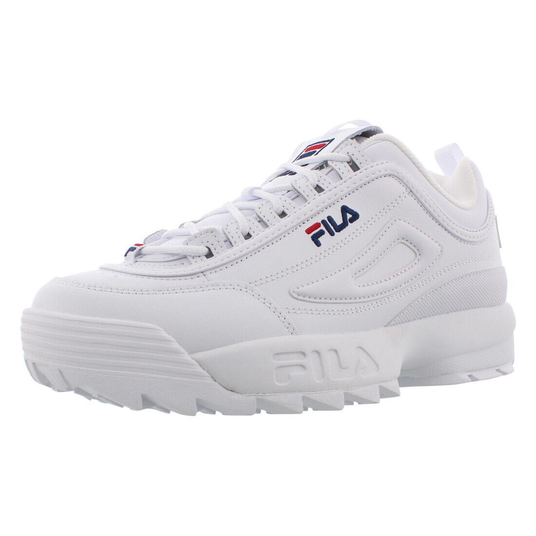 Fila Disruptor Ii Premium Mens Shoes - White, Main: White