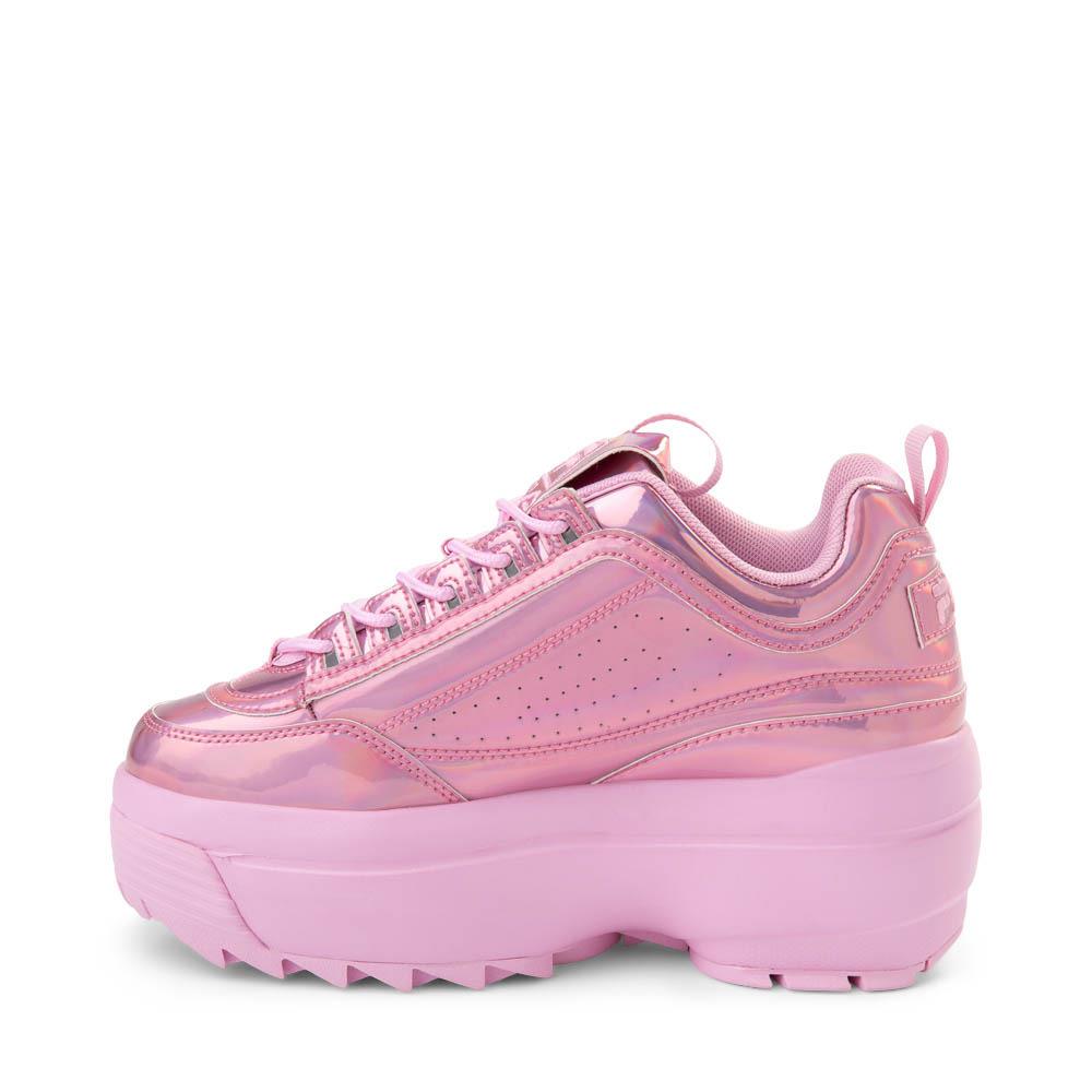 Fila Disruptor II Premium Sneaker Super Wedge Pirouette Pink Size 6-11 - multi